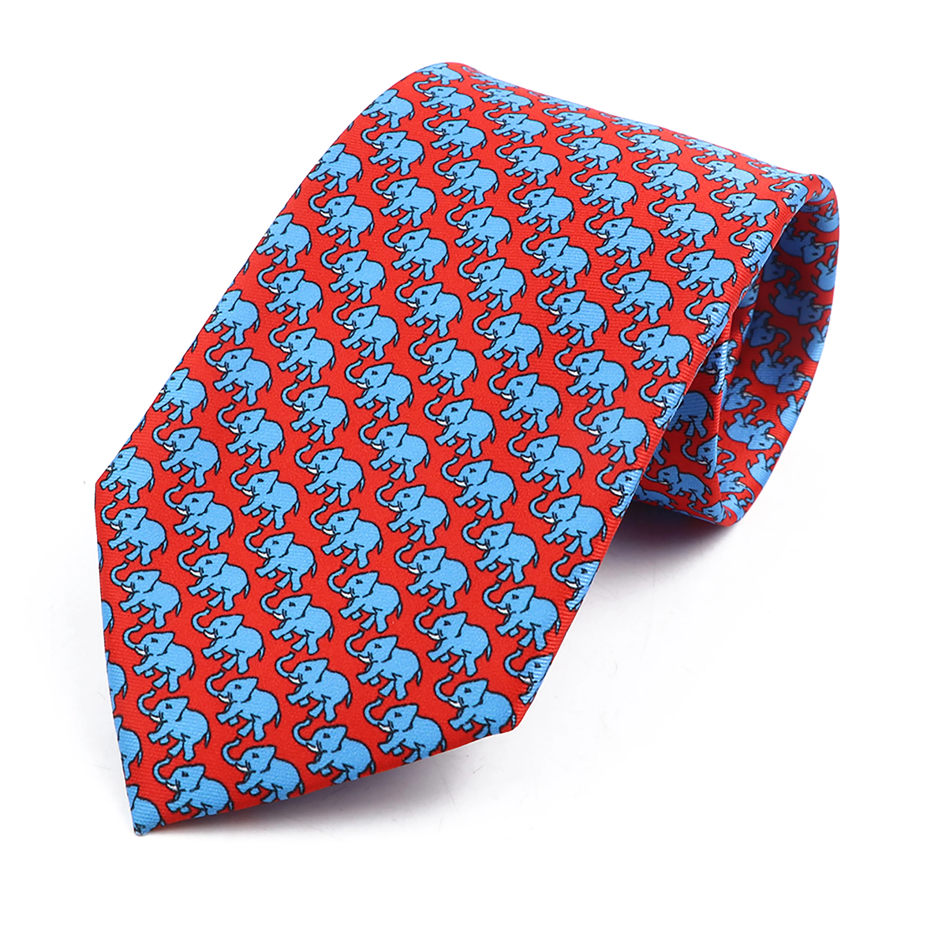 Mens Ties Super Soft Cartoon Print Silk Skull Animal Formula Pattern For Men Wedding Party Gift