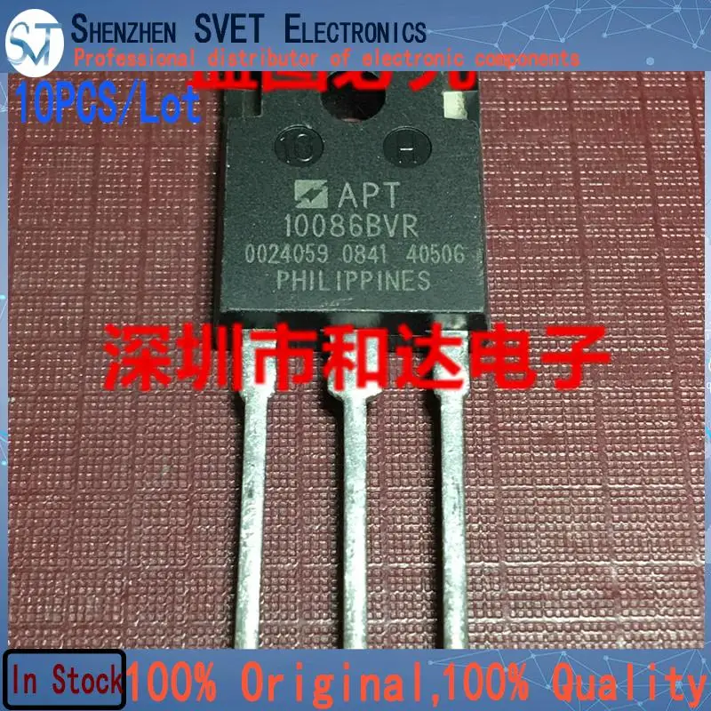 

10 шт./лот APT10086BVR TO-247 1000V 13A новый импортный оригинальный 100% Стандартный Быстрая доставка