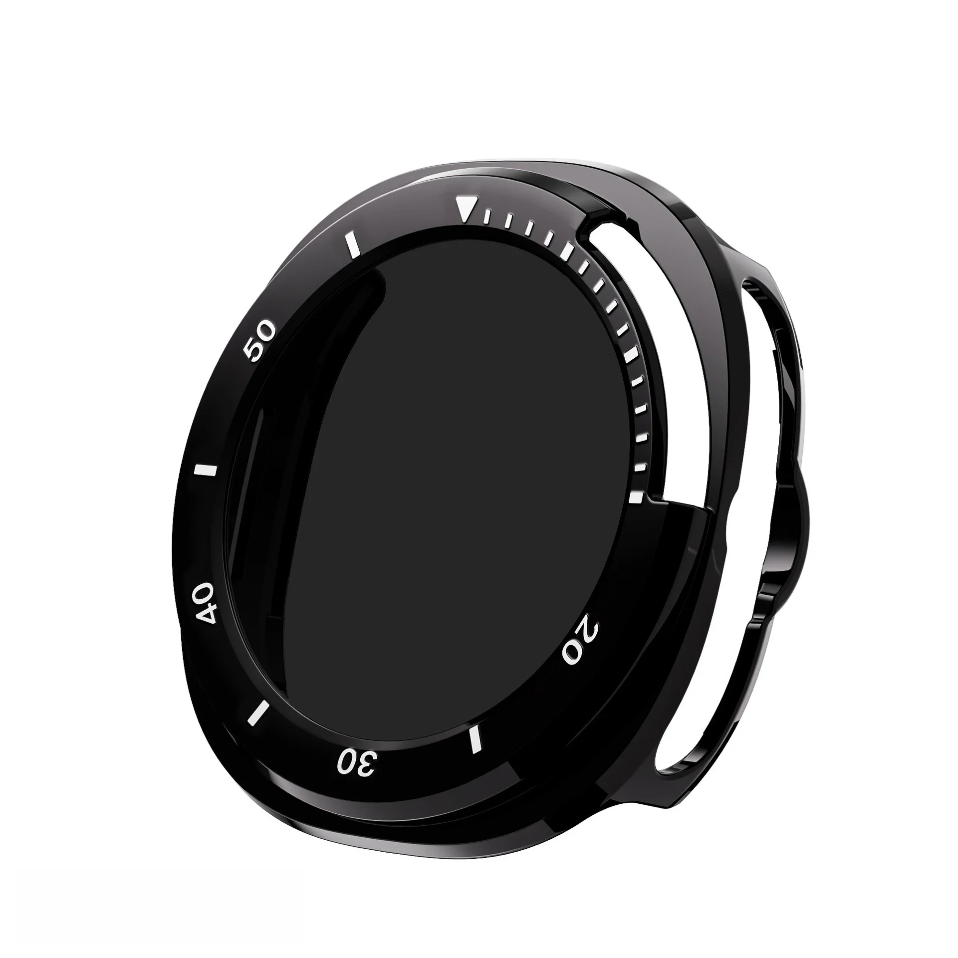 Classic 46mm Watch Case with Peep-Proof Film & Scratch-Resistant Protection