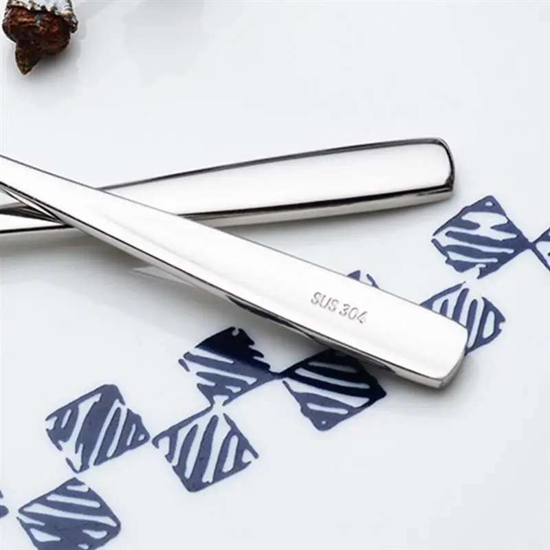 6pcs 304 Stainless Steel Teaspoons for Tea and Dessert with cutlery set,kitchenware accessories