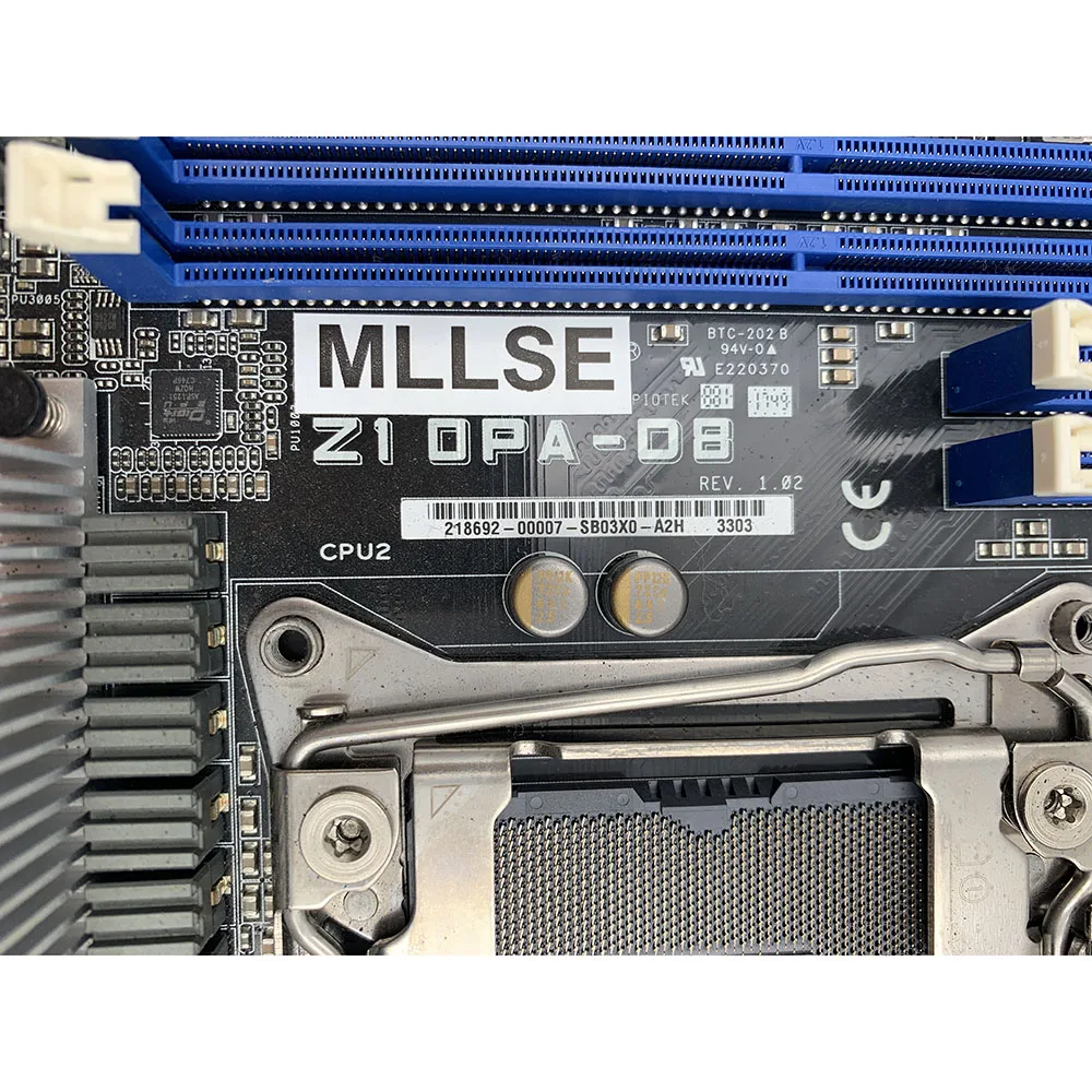 Original Two-Way Server Motherboard For ASUS Z10PA-D8 C612 Socket LGA 2011-3 V3 V4 DDR4 X99 X99M Good Quality 6 Original Two-Way Server Motherboard For ASUS Z10PA-D8 C612 Socket LGA 2011-3 V3 V4 DDR4 X99 X99M Good Quality - Image 4