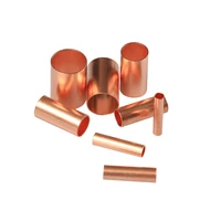 250 PCS GT ทองแดงเชื่อมต่อท่อลวด Joint ทองแดงขนาดเล็กหลอด Terminal CABLE LUG Bootlace Ferrule ชุด CRIMPING คีม 3