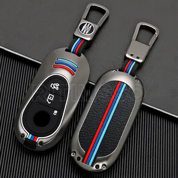 Nuova custodia per chiave a distanza per auto Shell Fob per Mercedes Benz W223 W206 C S Class S400 S400L S450 S450L S500 S500L 2021 accessori - Nuova custodia per chiave a distanza per auto Shell Fob per Mercedes Benz W223 W206
