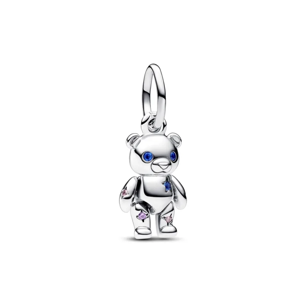 2023 New 925 sterling silver original Love Bear luxury female jewelry charm beads DIY bracelet Christmas fashion boutique gift