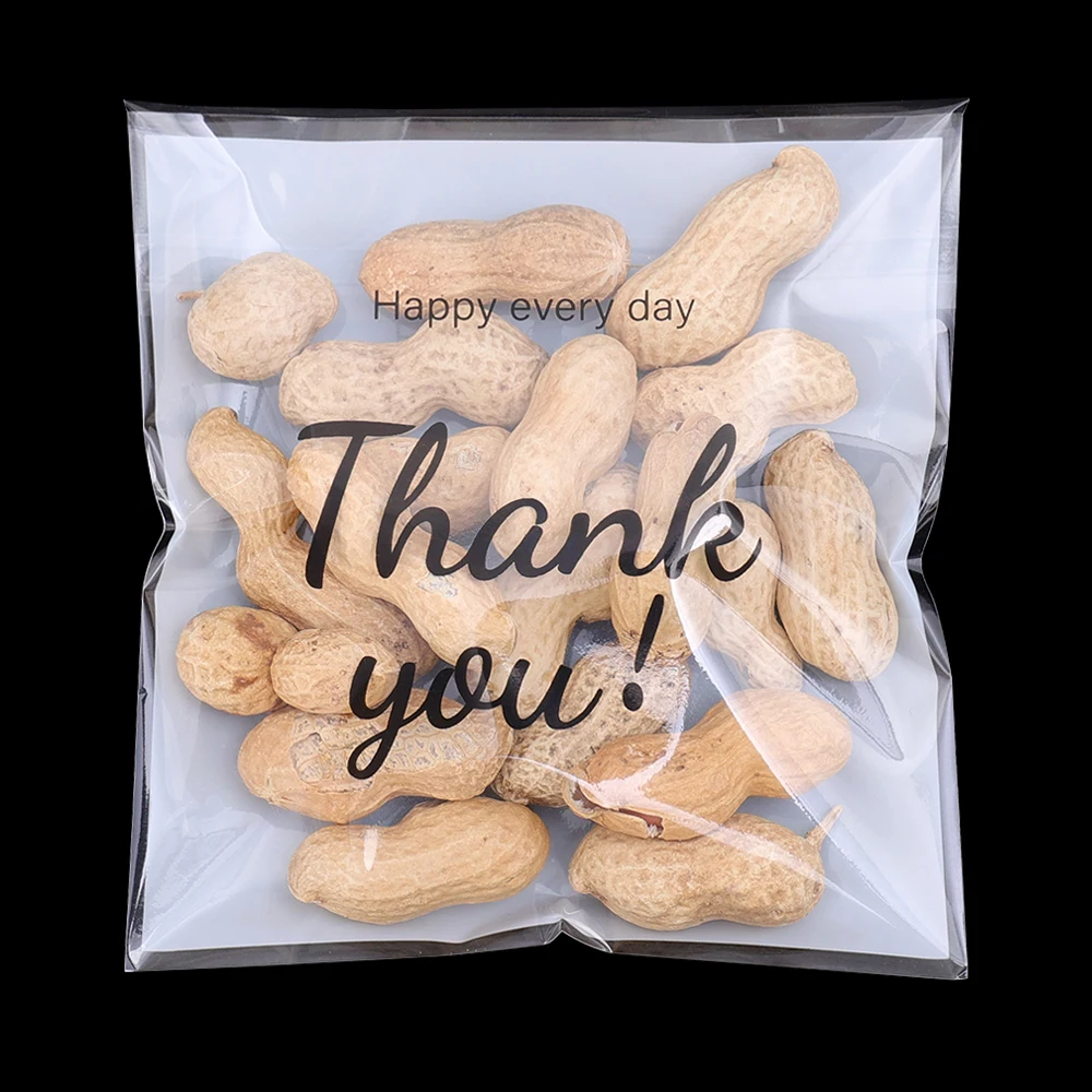 100–1000 Stück DANKE selbstdichtende OPP-Beutel, selbstklebende Geschenktüten für DIY-Schmuck, Kekse, Verpackung, Aufbewahrung, Plastiktüten – Detail 7