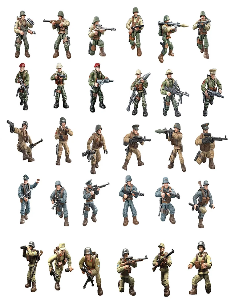 

Фигурки-солдаты, модели кукол, военная тема, строительные блоки, игрушки, ручная сборка, детская игрушка, фигурки, подарок
