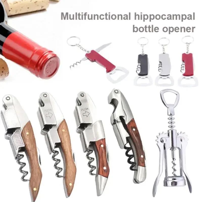 

Wine Opener, Professional Waiters Corkscrew, PU Bag, Bottle Opener and Foil Cutter Gift for Wine Lovers