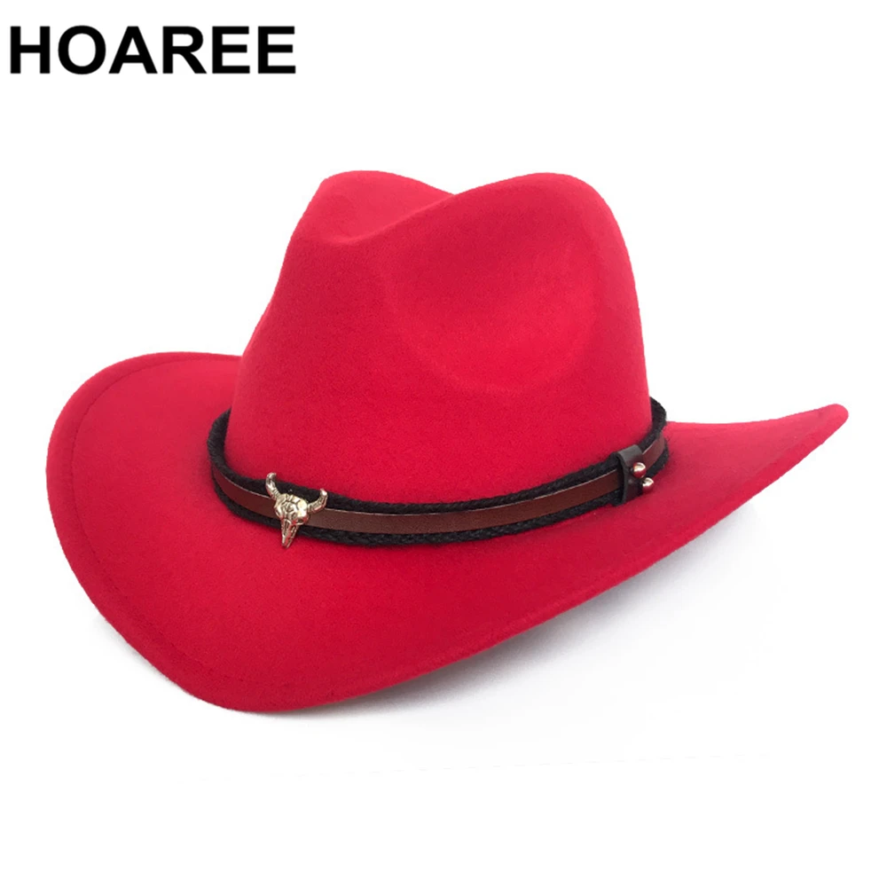 Cowboy Hats Cowgirl Hats Red Western For Women Men