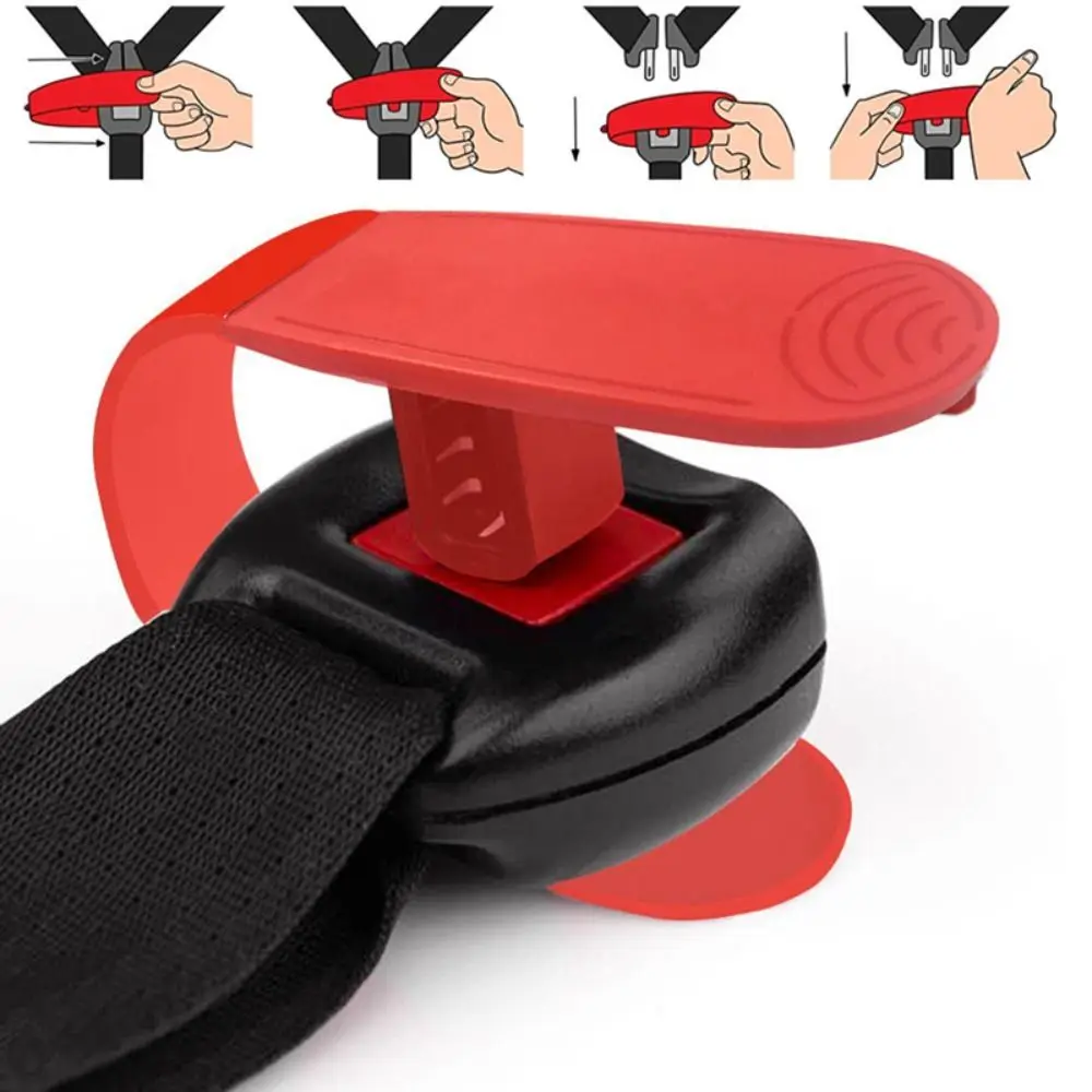 차량용 어린이 좌석 버클 해제 도구 손톱 부상 방지 자동차 액세서리 어린이 안전 좌석 해제 노동 절약 장치