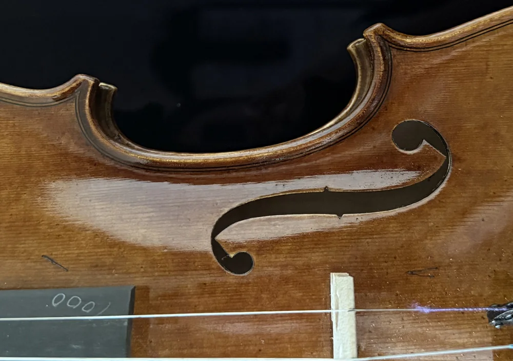 Handmade Antique Oil Varnish,Stradivarius 1716 "Messiah" Copy ,Master Violin, No.1462. European Spruce, Great setup