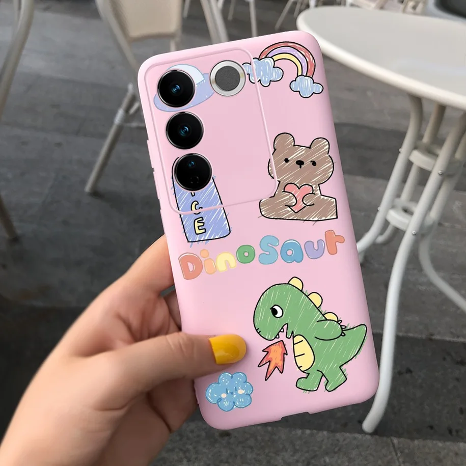 Fashion Candy Color Painted Soft Shell Back Cover Case