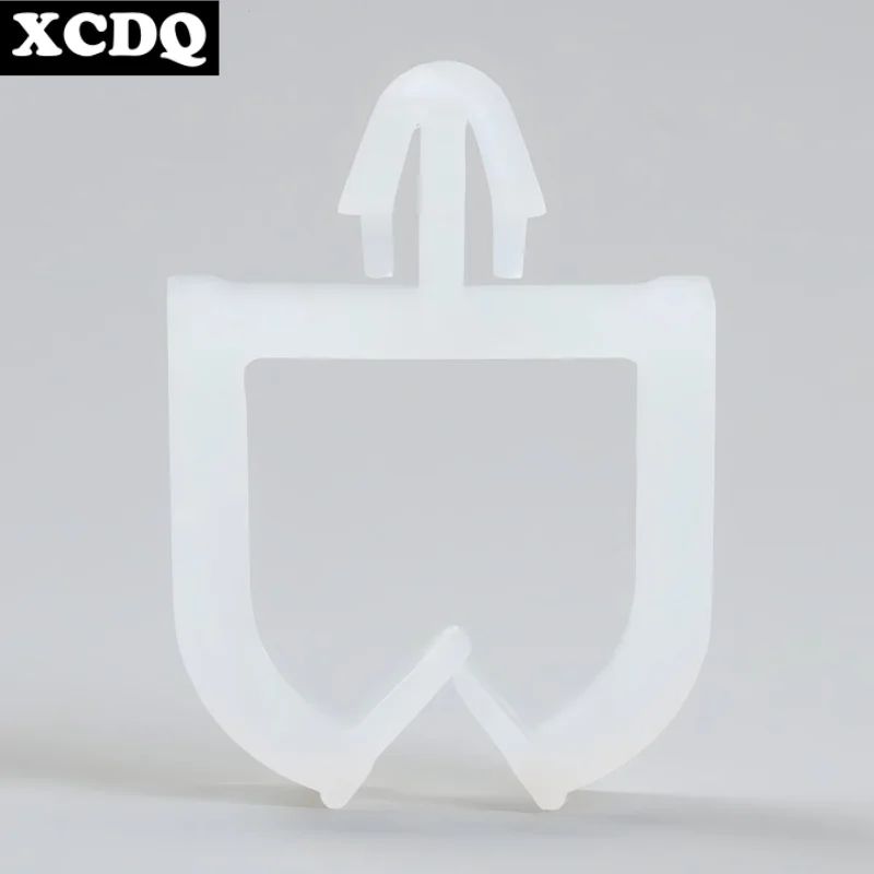 100개 케이블 클립 PC 보드 나일론 PA66 항공기 헤드 푸시인 장착 전선 클램프 홀더 고정 시트 코드 클립 관리자