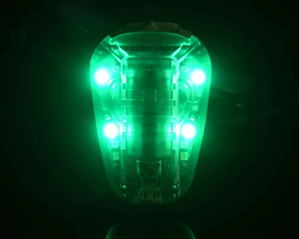 WADSN Wasserdichte Marienkäfer-Lampe, Tactica Survival-Sicherheitsblitzlicht, schnelles Helm-Blitzlicht für Camping, Jagd, Überlebenswerkzeug – Detail 5