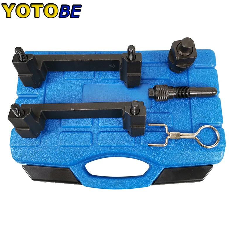 Set Attrezzi Regolazione Motore Per Albero A Camme - Kit Bloccaggio Tempi Compatibile Con Audi VAG 2.4 3.2 FSI V6 V8 V10 (T40058, T40069, T40070, T40071)