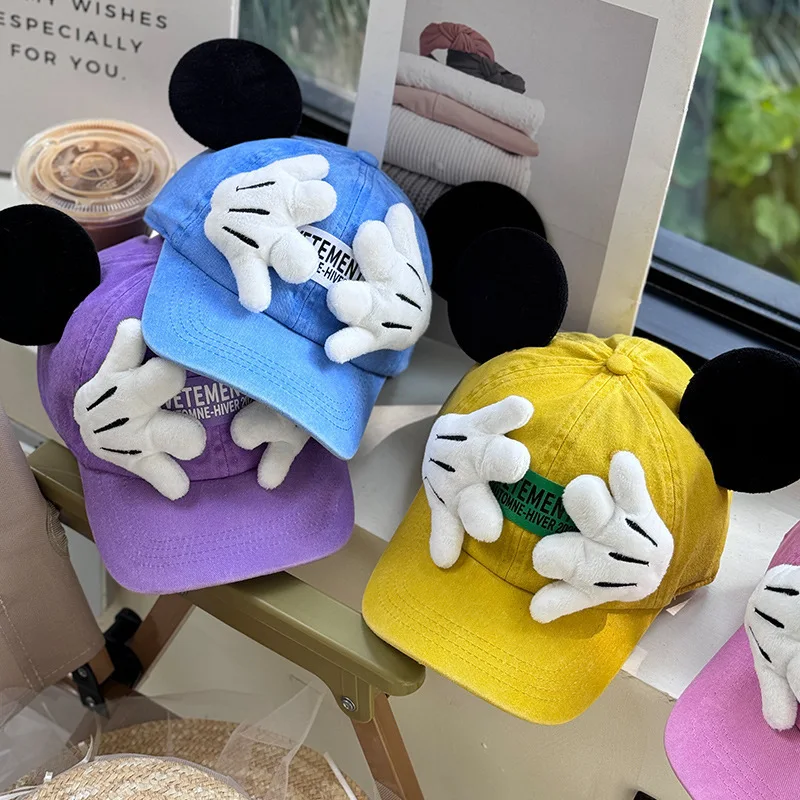 Casquette Enfants Oreilles et Mains Mickey - Style Ludique
