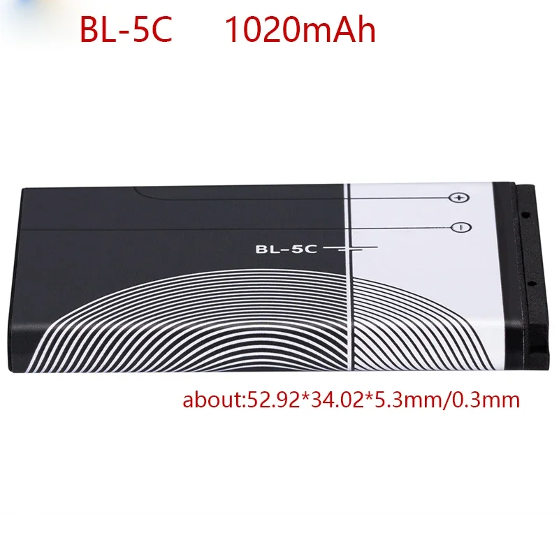 Power Tool Battery Rechargeable Lithium Batteries Rechargeable Nickel Zinc Batteries BL-5C Phone Battery For Broadcast radio Nokia 1100 1110 1200 1208 1280 1600 2600 2700 3100 3110 5130 6230 6230i N70