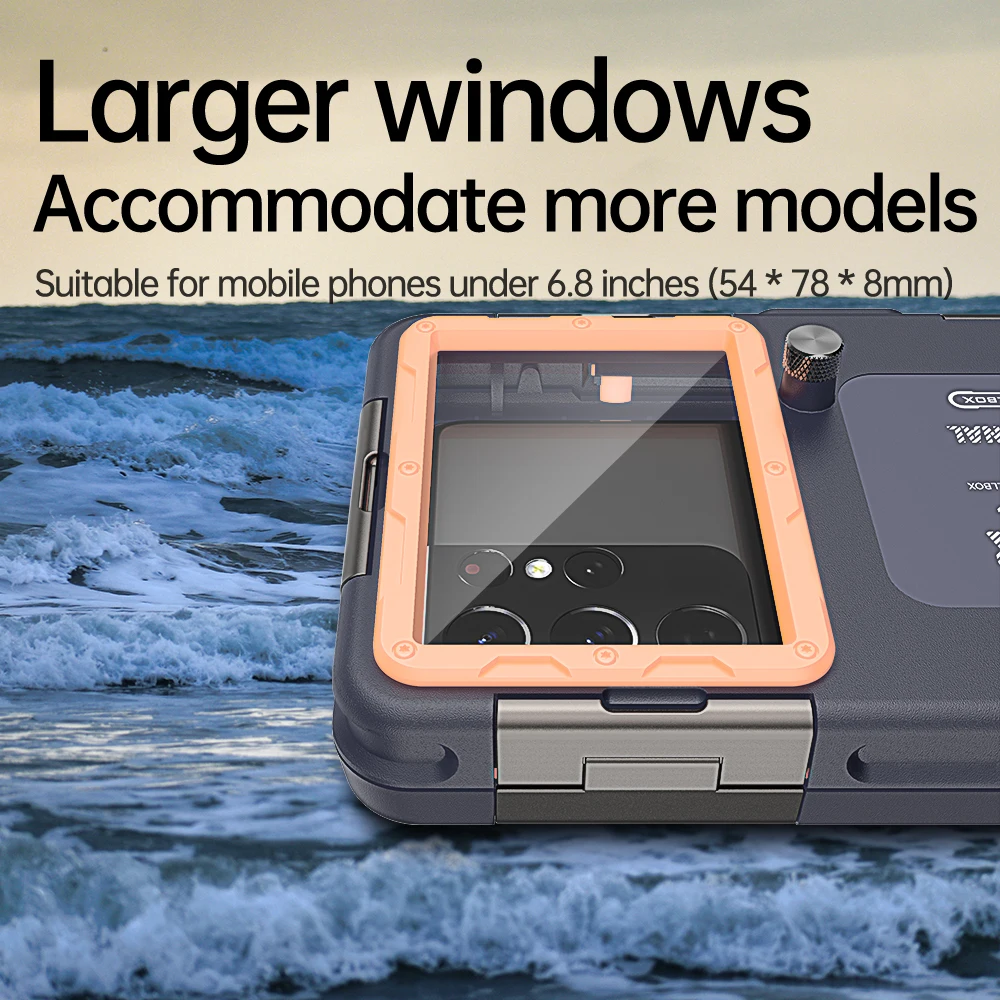 General Size 15 Meter Depth Underwater Swimming Diving IP68 Waterproof Case For All XiaoMI 14 13 12 Pro RedMI Note 12 11 K60 K50