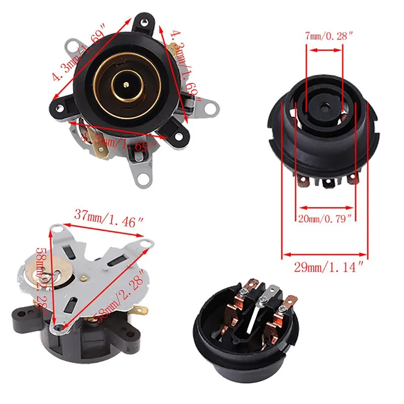 Professional Electric Kettle Thermostat Switch a Set of Base Coupler