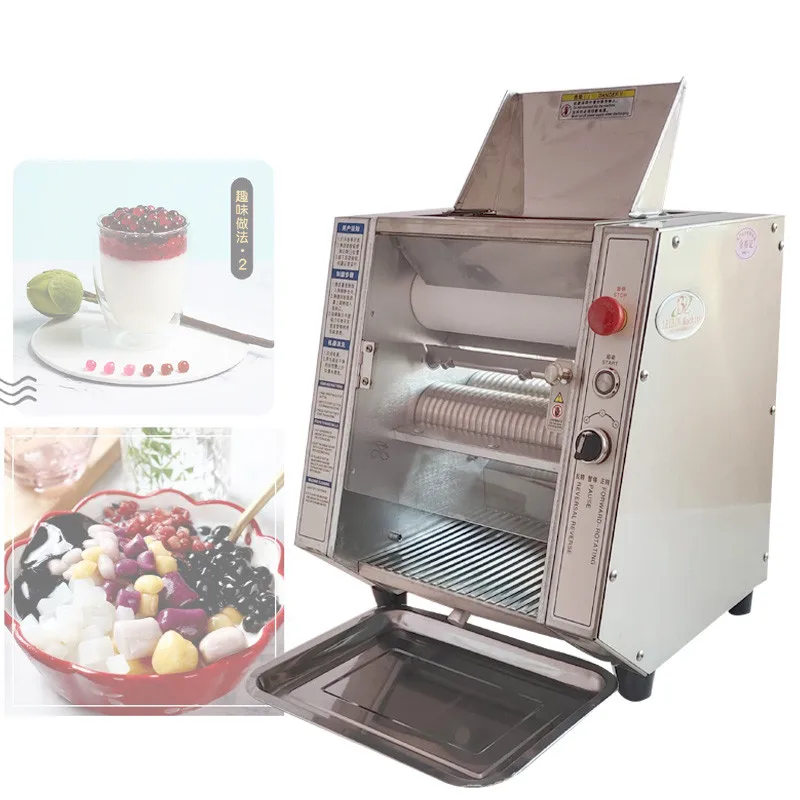 

Commercial Automatic Without Stuffing Dumpling Machine Pearl Small Taro Round Milk Tea Dough Dividing Machine Tangyuan Machine