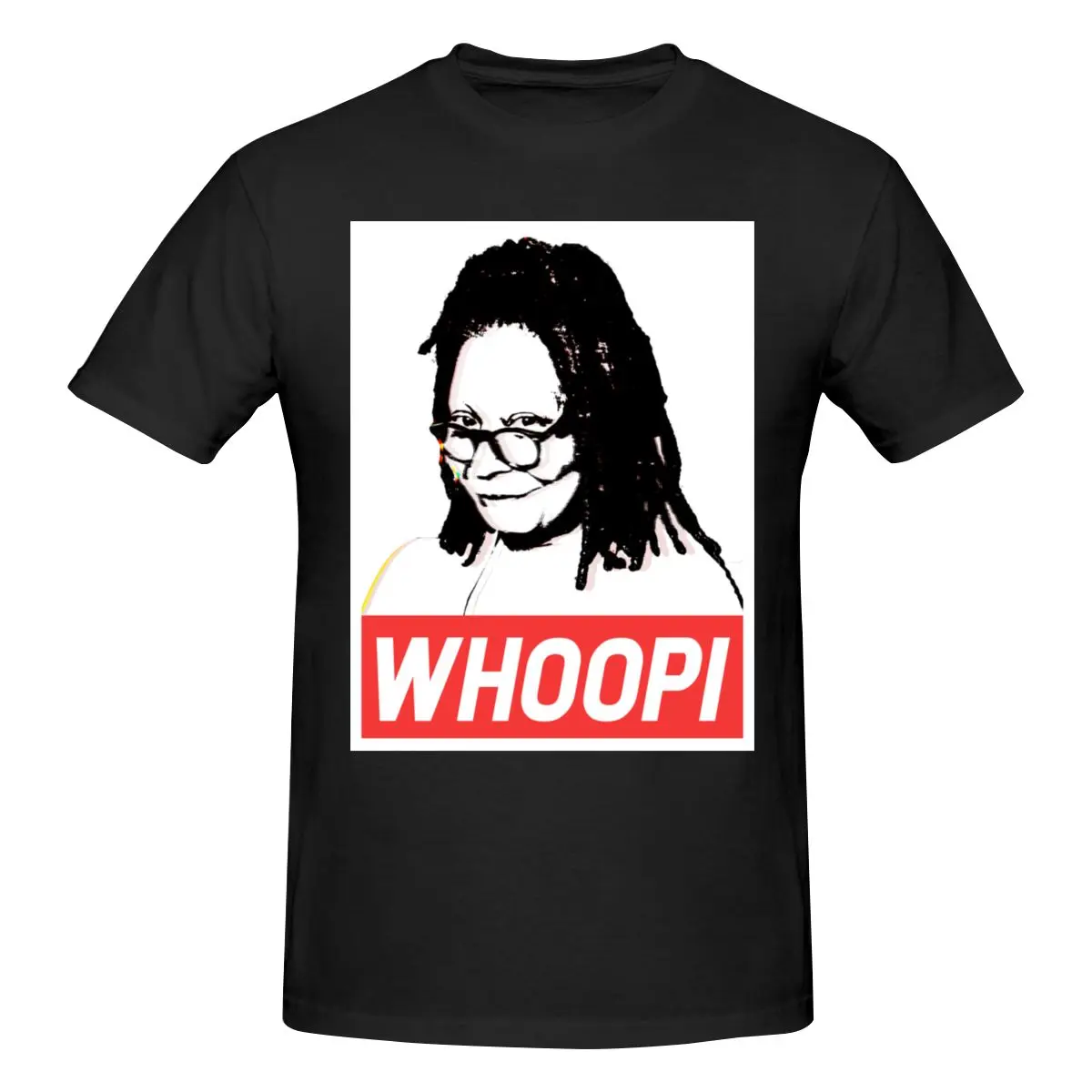 

Whoopi Goldberg Black History Month Awesome T Shirt O-neck Cotton Short Sleeve Custom T Shirt Men