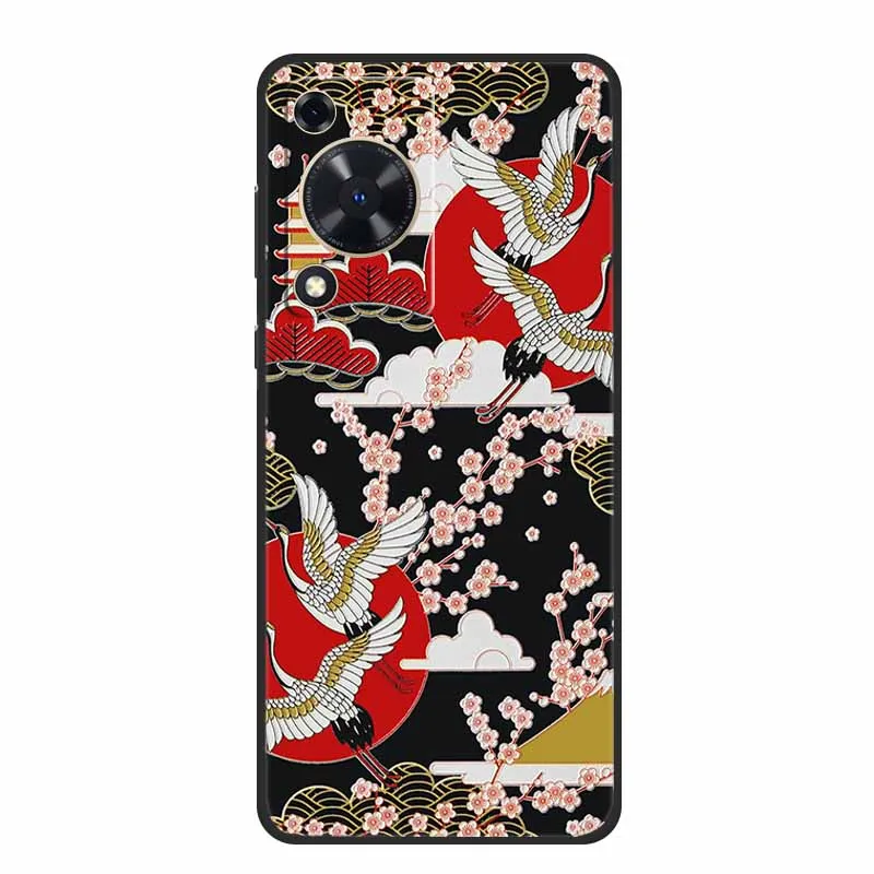 Embossed 3D Shockproof Silicone Phone Case - Soft Protective Cover
