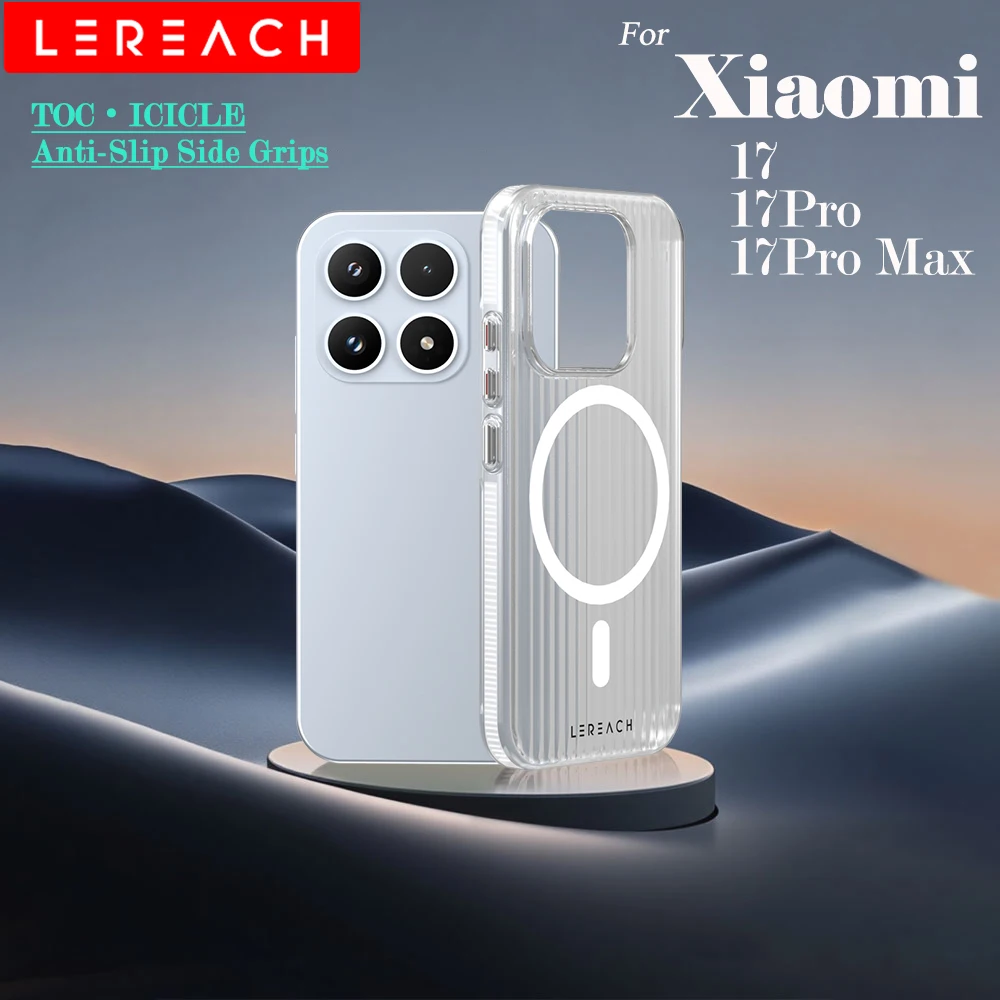 Lereach Magnetic Frosted Anti-Slip Slim Phone Case with Multi-Scene Protection