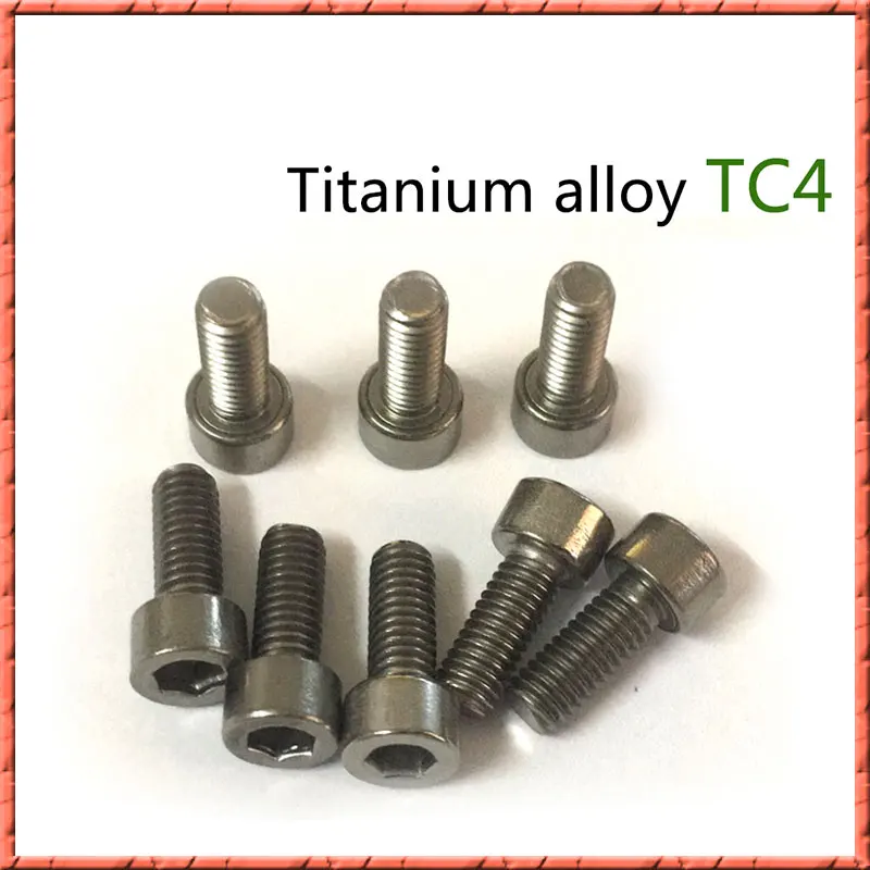 ƼŸ ձ TC4 Ǹ   ĸ ,   ,  , 5-10PCs/Ʈ, Din912 M6/M8 * 10-60mm, 6AL4V