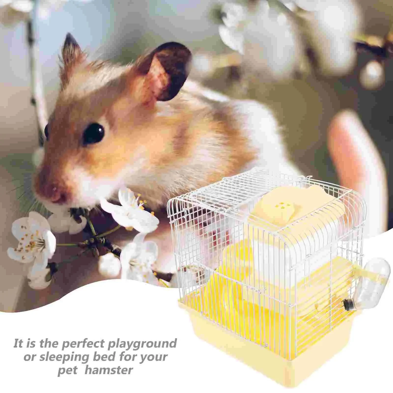 

House Accessories Iron Pigs Dwarf Big Hamster Platform Rat Guinea Double-deck Take Cage Large Cages Wire