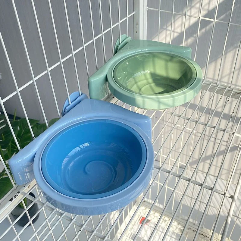

Hanging pet bowl cat bowl anti-overturning bowl hanging cage fixed protection cervical vertebra young cat food bowl