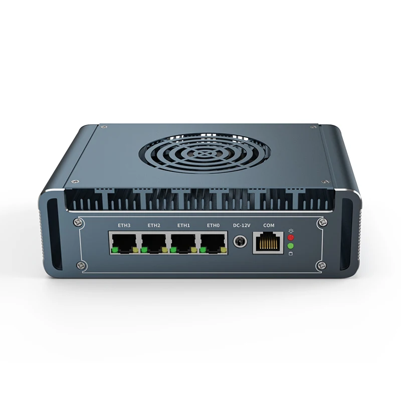 Topton Intel 12th Gen Mini PC N100 4x i226 2.5G LAN Firewall Computer Celeron N5105 J4125 PVE pfSense desktop Aluminum with Fan 6