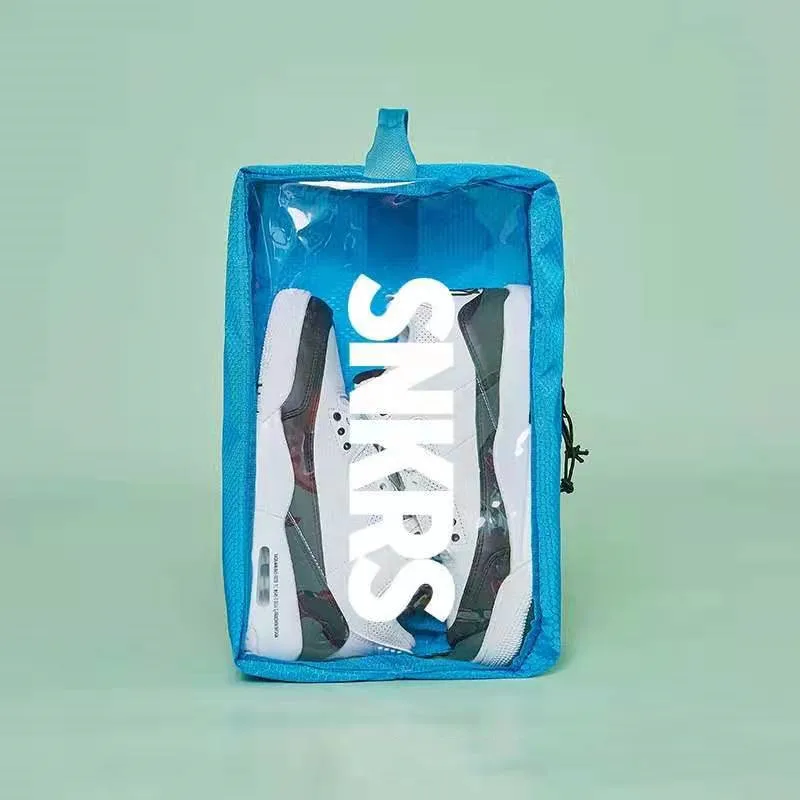 6 Colors Portable Travel Shoe Covers Waterproof Storage Bags Travel Storage Bag Set For Sneaker Cover Tidy Organizer Suitcase