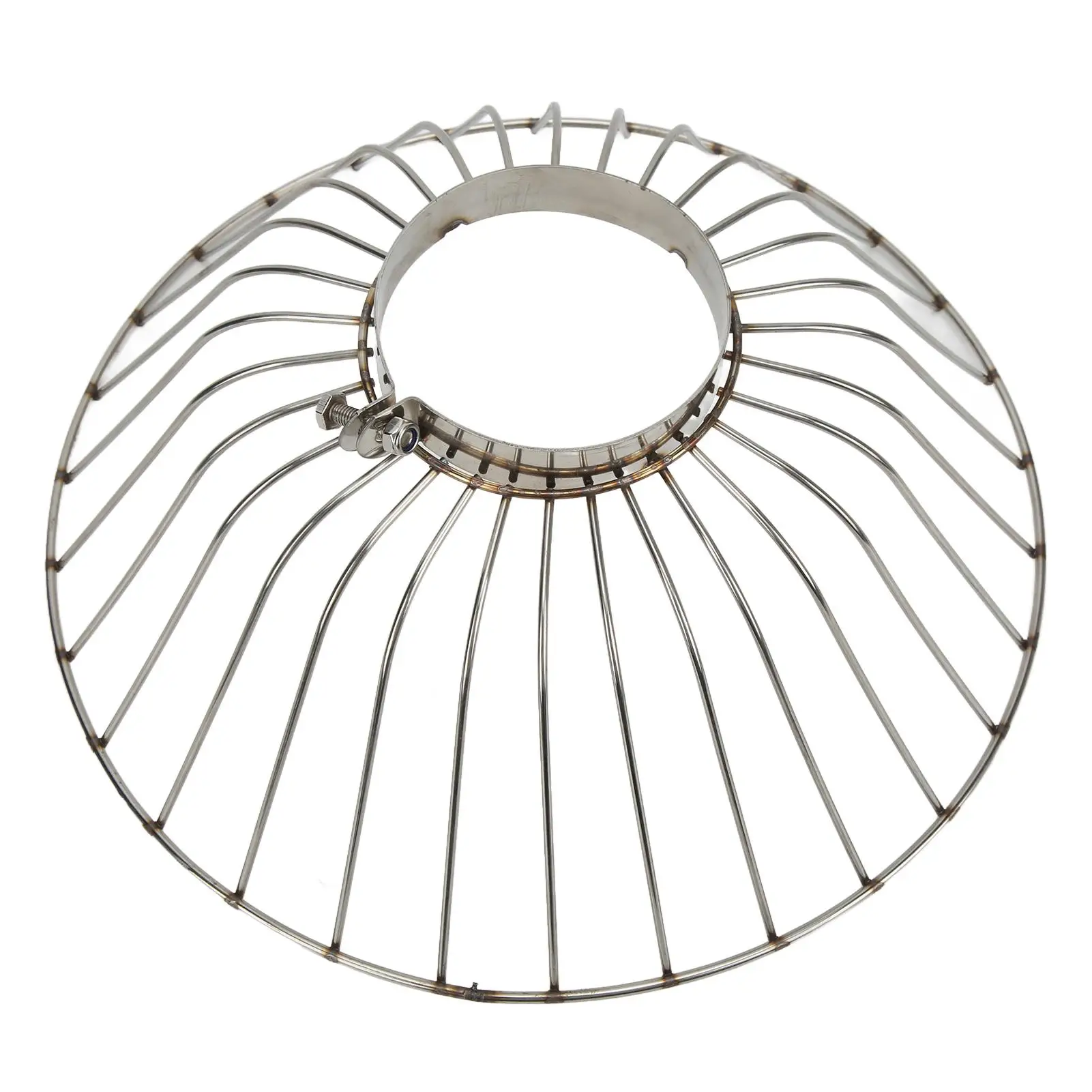 Outboard Propeller Net Cover Anticollision Antiwind for marine Propeller Protector Stainless Steel for 12v DC Towing Motor