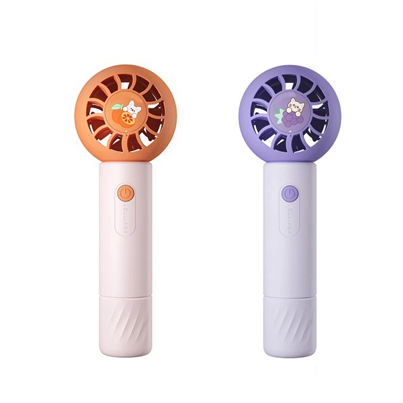 

Bladeless Mini Cooling Fan Summer Cooling Fans 3-Speed Adjustable Rechargeable For Home Office School, B