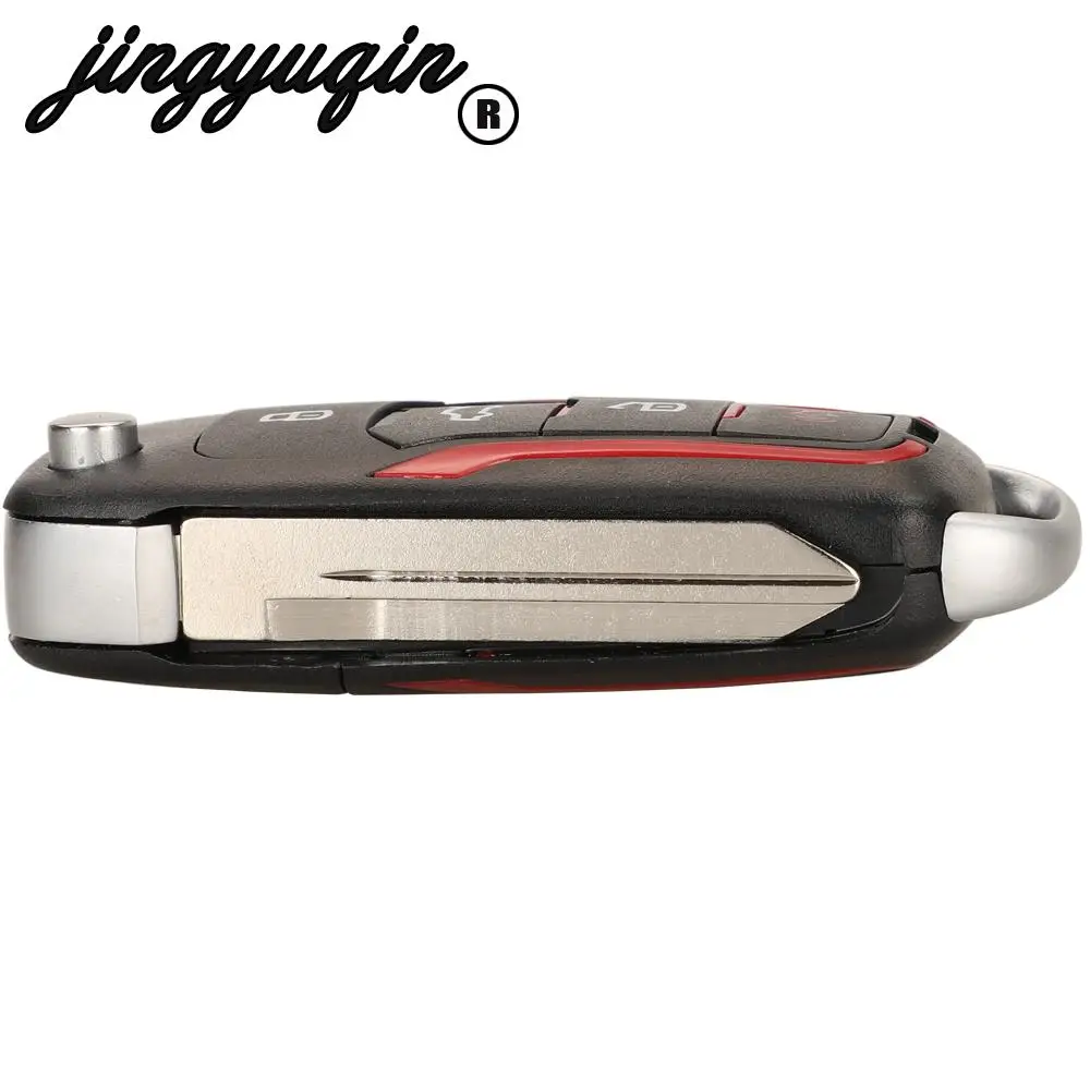 Jingyuqin ดัดแปลงสําหรับ Ford Explorer Focus EDGE Escape Ranger Mustang Flex Fit MERCURY Lincoln REMOTE Key 315/433 MHz CWTWB1U331 2