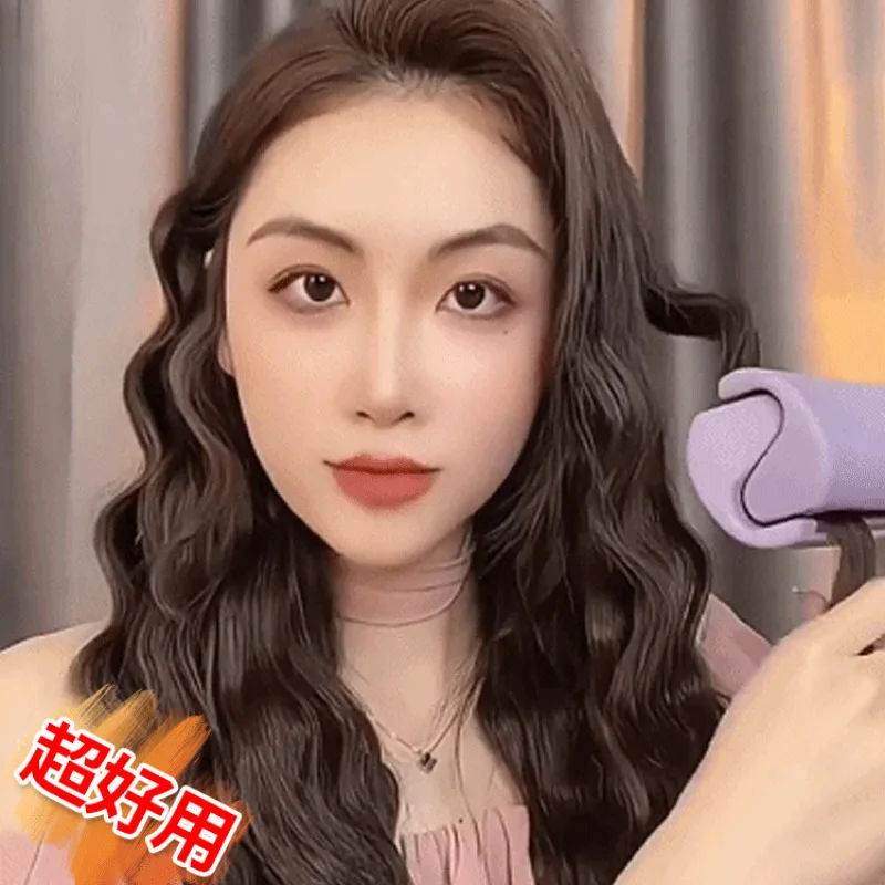 32mm French egg roll curling iron wavy wool curling splint negative ion water ripple large curl hair curler hair iron