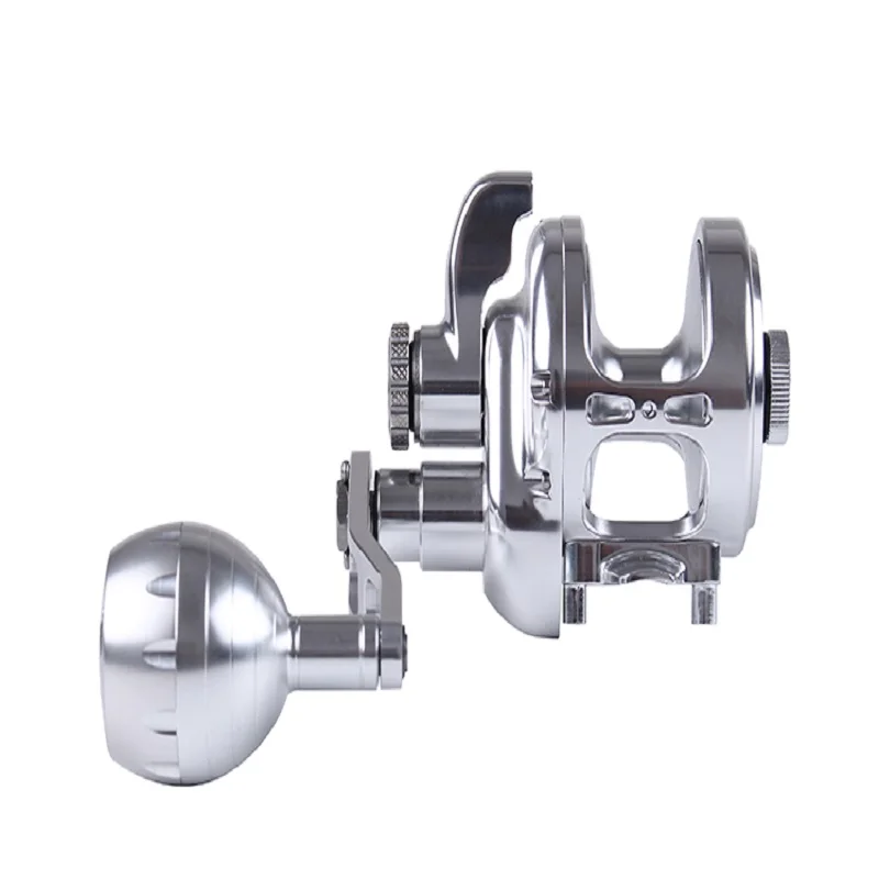 

Jetshark Fishing Wheel 9+2 Stainless Steel Ball Bearing 4.9: 1 Metal Max Drag 20kg Lurekiller 10W Drum Slow Jigging Reel