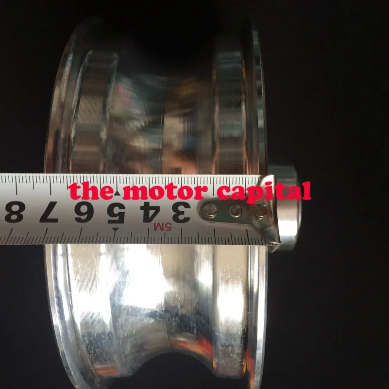 6.5 inch rim Front/rear Wheel Rim 90/65-6.5 Tubeless Aluminium Front Hub fit Scooter with Axle Parts
