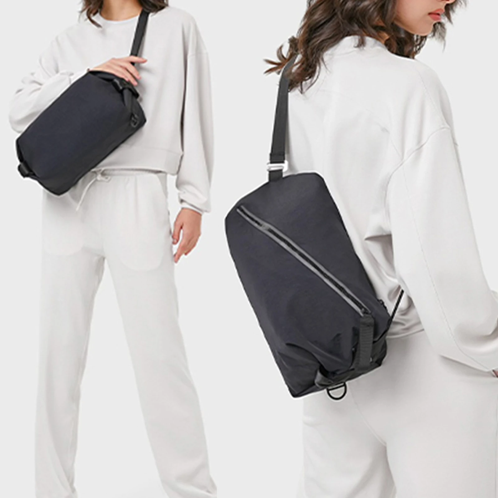 DOYOGI Crossbody Bag for women men Stylish Sports Bag Shoulder Bags For Gym Work Fitness Travel Light Bags 3 in 1 Duffle Bag