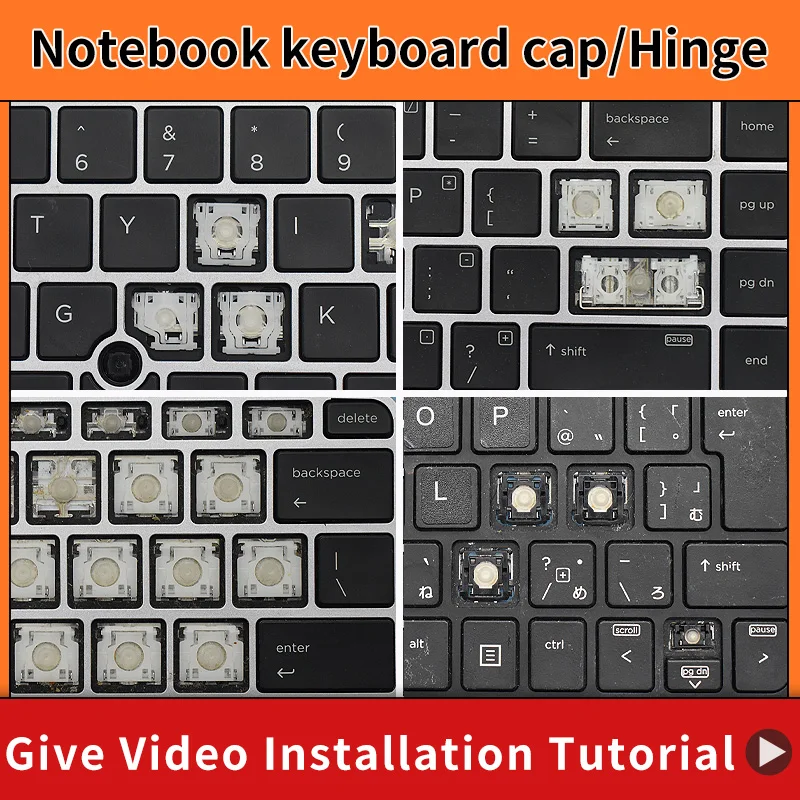 Sostituzione Keycap Key Cap Cerniera Per Hp Per Elitebook 840 G3 745 G3 745 G4 840 G4 848 G3 836308-001 Tastiera Muslimata