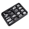 11-82pcs/Set Sewing Machine Presser Foot Press For Brother Singer Kit Braiding Blind Stitch OverLock Zipper Ruler Parts 6