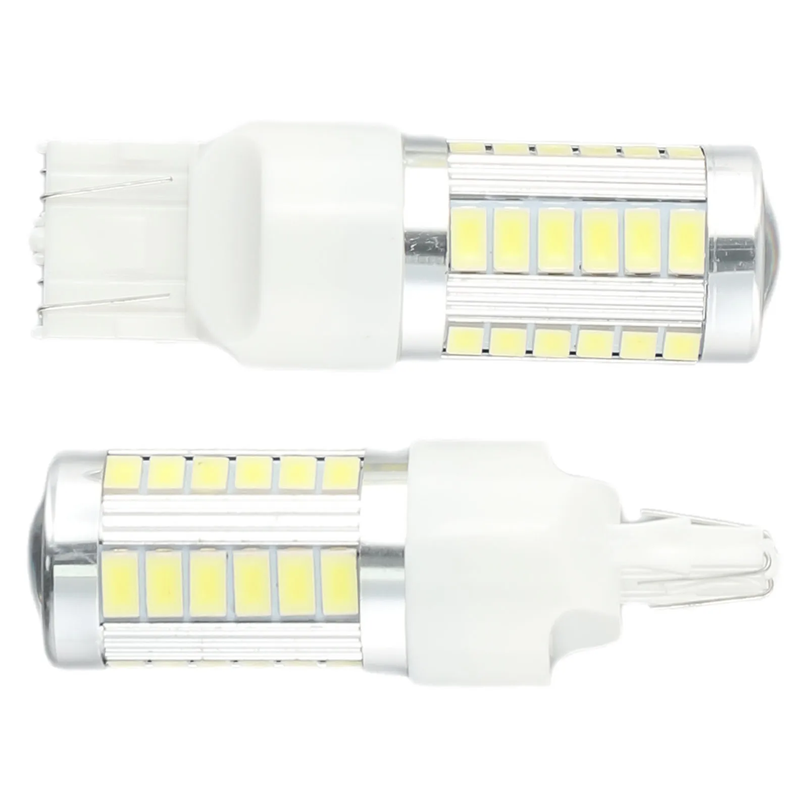 100% LED 사이드 라이트 교체 액세서리, 7443 5630 33SMD 듀얼 필라멘트, 쉬운 설치, T20 W21/5W, 2 개, 신제품