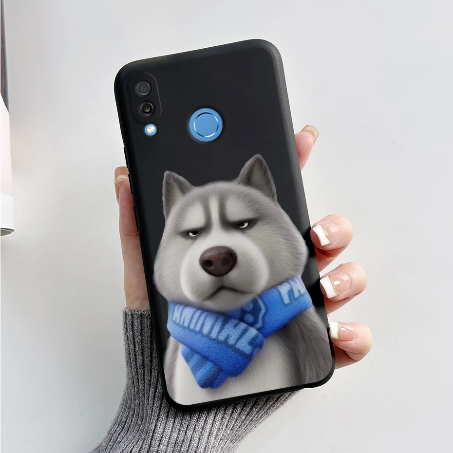 Cute Rabbit & Panda Painted Soft Silicon Cover for Huawei Honor Play 6.3