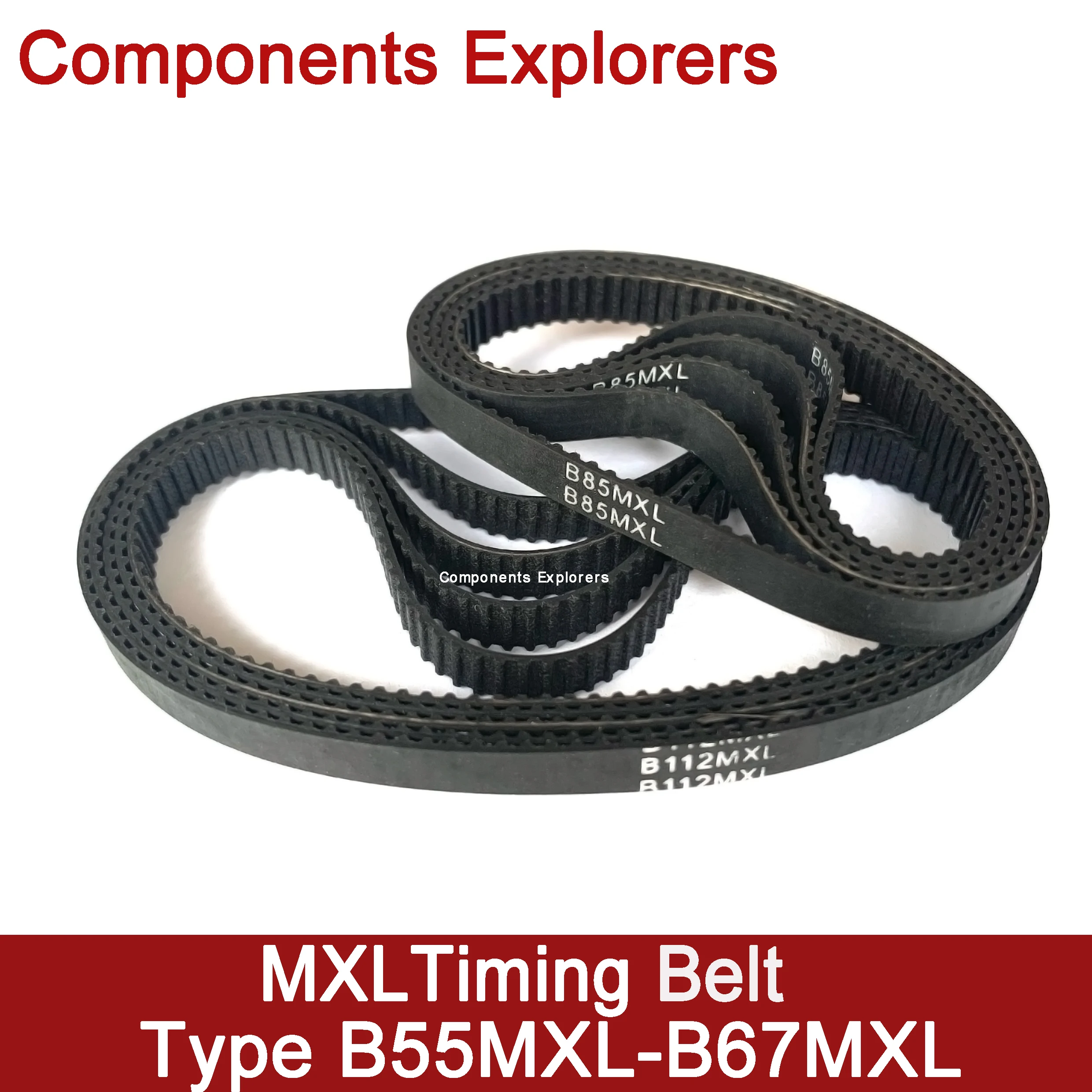 60MXL Belt 2 x MXL Type Timing Pulley 20 Teeth 6mm Bore for Stepper Motor
