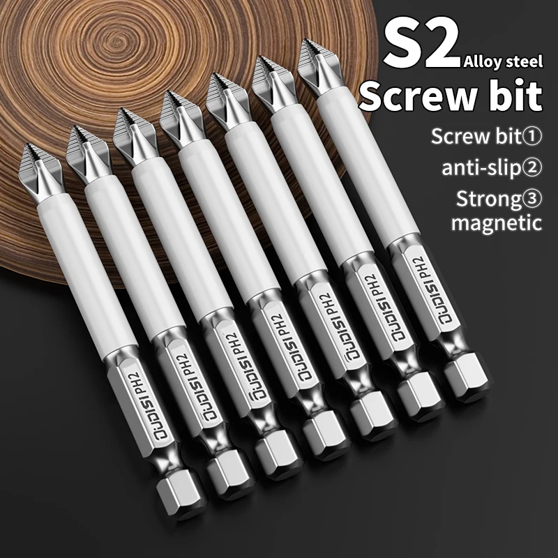 70mm/2.9 Inch Phillips Impact Screwdriver Bit: Perfect for Plastic, Wood, and Metal Projects in Home, Office, and Factory! 5