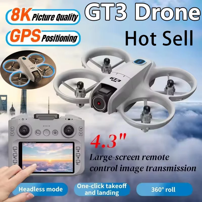 Mini Drone 4K avec Caméra Réglable 180° et Évitement d'Obstacles