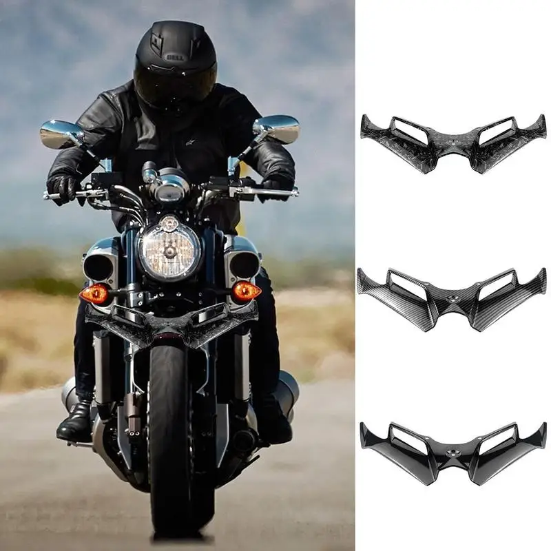 Motorcycle Winglet Aerodynamic Wing Kit Spoiler Motor Accessories For Kawasaki Ninja 300 Ninja 250 NINJA300/250 EX300 2013-2017