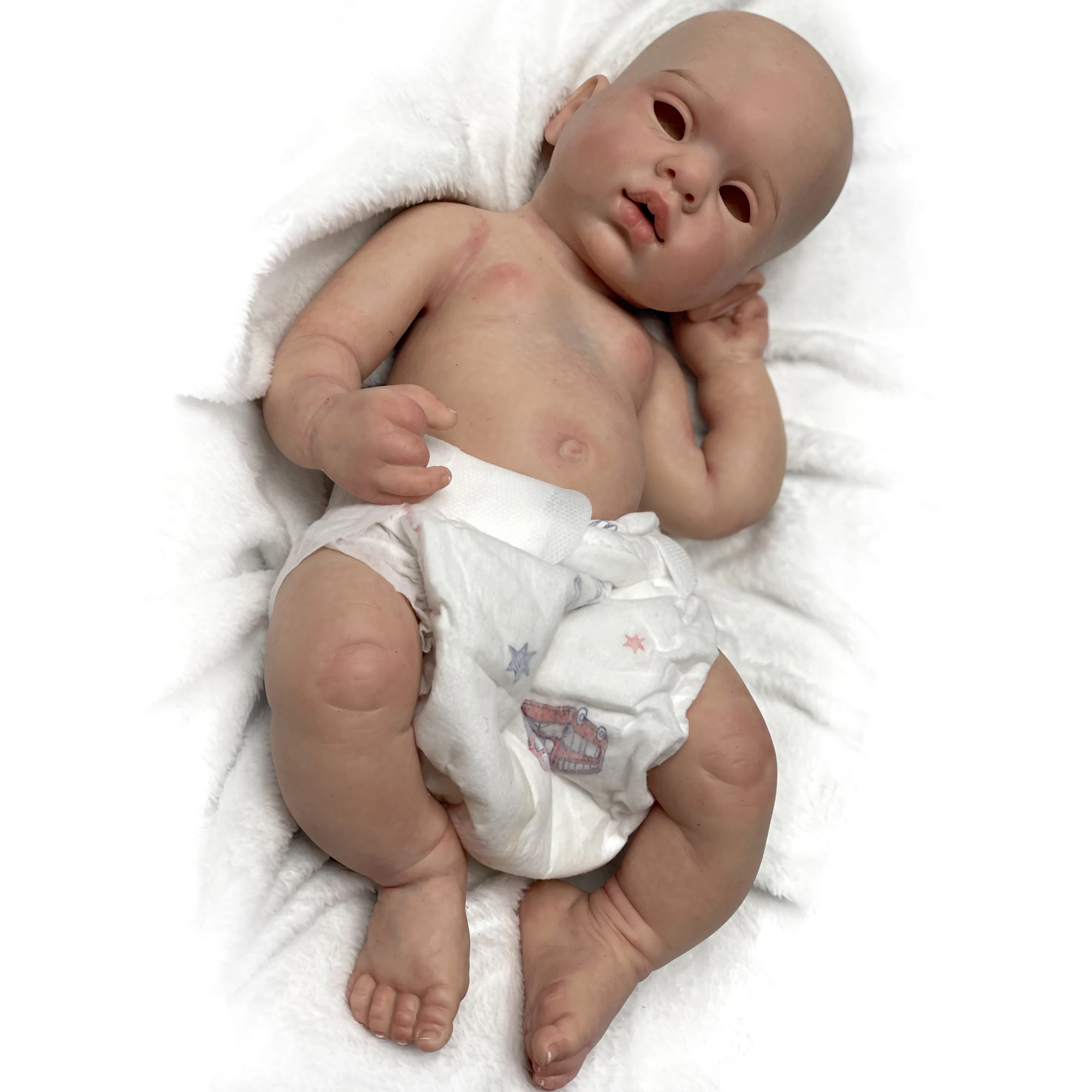 16 Inch April Reborn Doll Bebe Reborn Full Body Soft Solid Silicone Doll  Hand-painting Lifelike Lovely soft Baby For choose - AliExpress