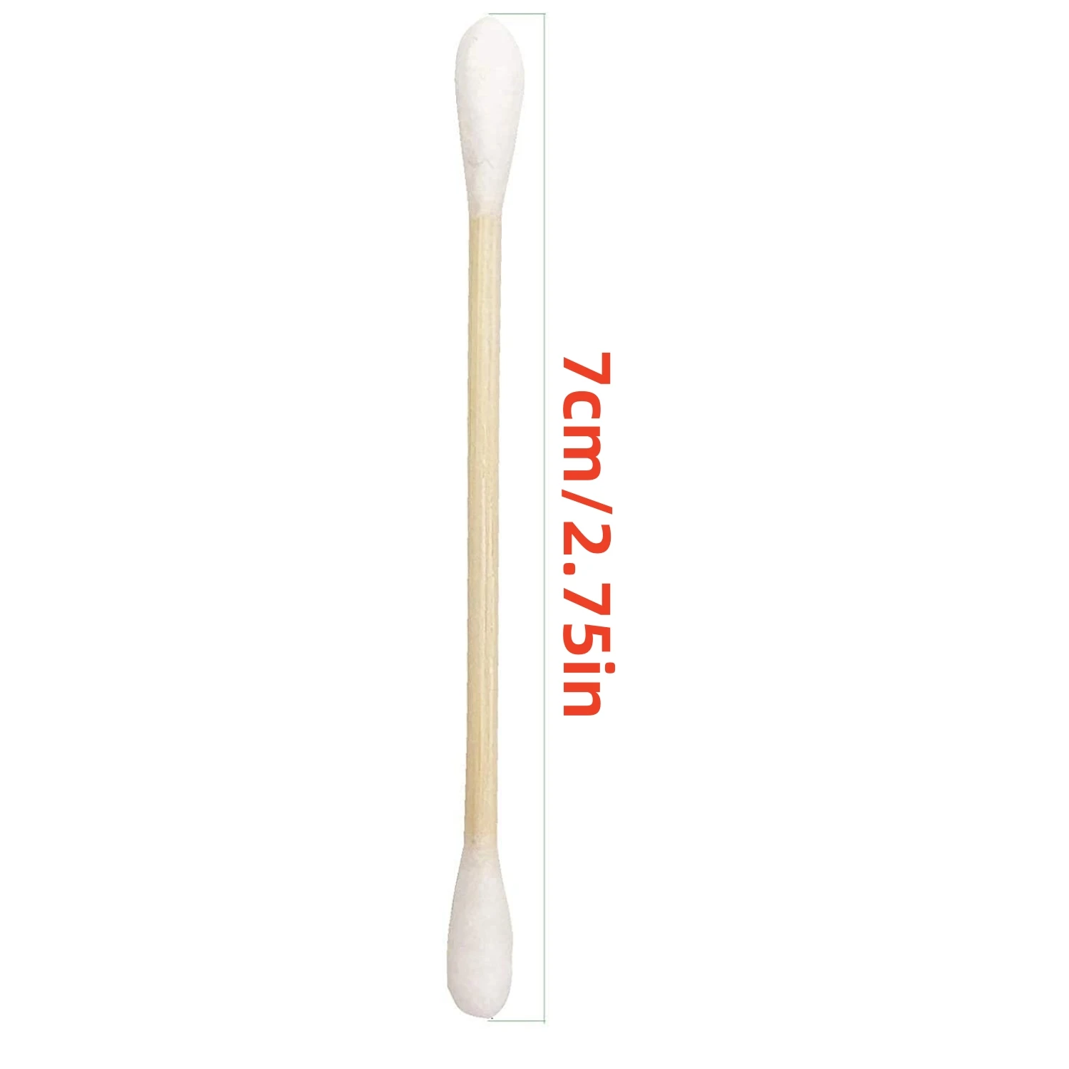 200/500Pcs Double Tipped Cotton Swabs Pointed Tip Ear Swabs with Paper Sticks Cotton Buds Cotton Tipped Applicator 3