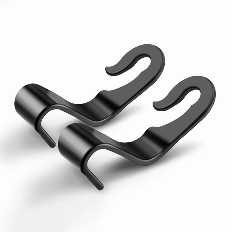 

2Pcs Universal Auto Seat Headrest Hook Storage Hanger Car Vehicle Back Seat Organizer Holder Car Interior Accessories