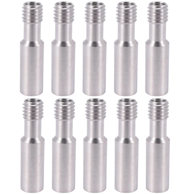 

10 Pack Heatbreak Throat Compatible For Creality CR-10 CR-10S S4 S5 Ender 3 / Pro Series 3D Printer Hotend Extruder